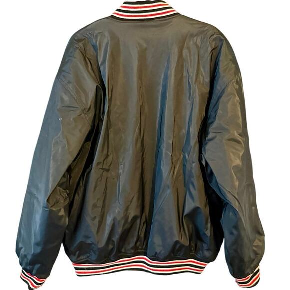 Vintage Y2K University of Wisconsin Badgers Steve & Barry’s Bomber Jacket XL - Picture 3 of 3
